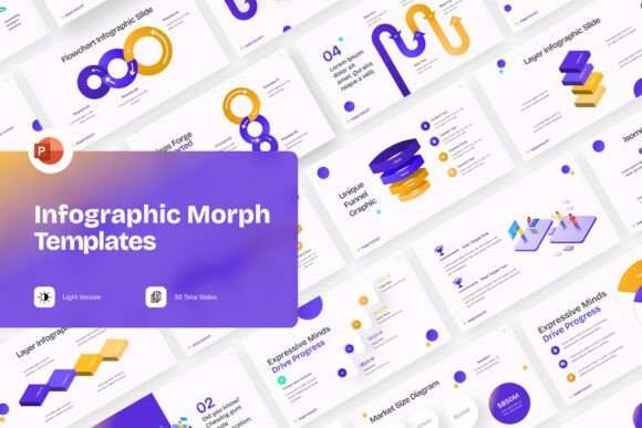 Download Infographic Slides PowerPoint Template - Infographic Collection