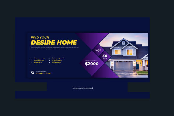 Download Real Estate Rent Sale Facebook Cover - Rent Collection