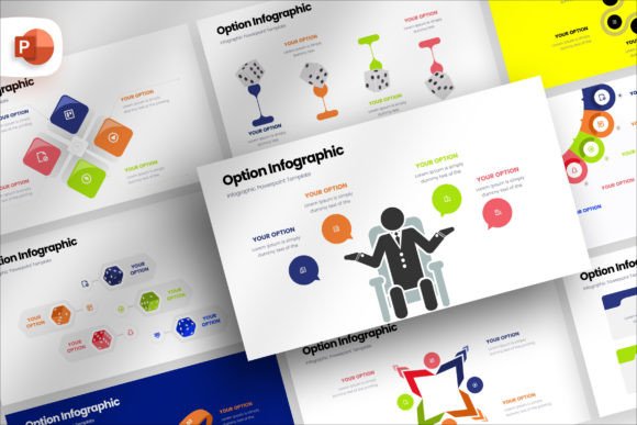 Download Option Infographic PowerPoint Template - Infographic Collection