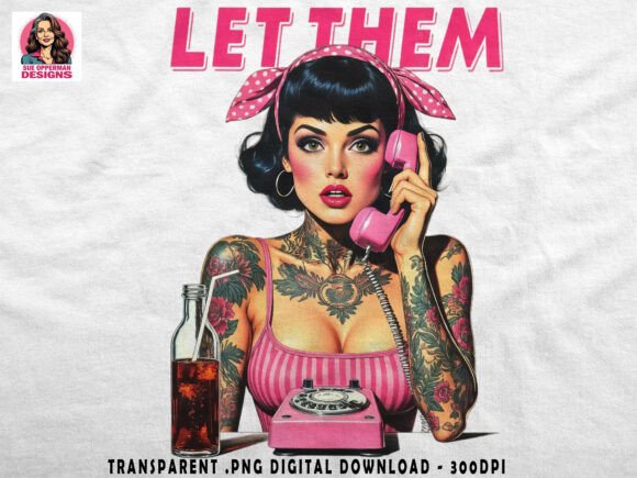 Download Tattoo Pinup Phone | Retro Pop Art - Premium Resources