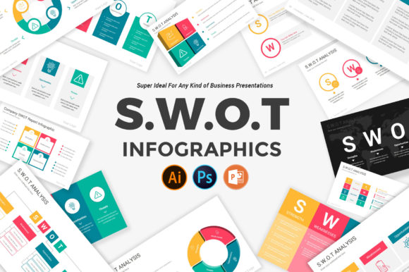Download Swot Analysis PowerPoint Infographic Bundle - Infographic Collection