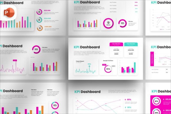 Download KPI Dashboard Infographic PowerPoint - Infographic Collection