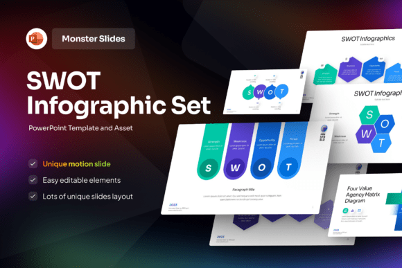 Download SWOT Infographic PowerPoint Template - Infographic Collection
