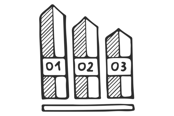 Download Infographic Chart Element Doodle. Hand D - Element Collection