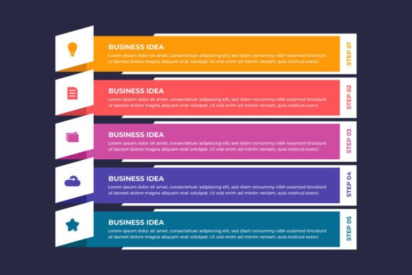 Download Flat Business Infographic Template - Infographic Collection